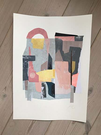 Collage "Terracotta house 1"