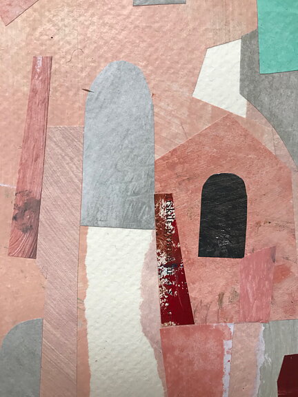 Collage "Terracotta house 3"