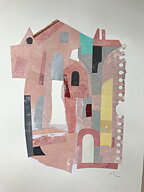 Collage "Terracotta house 3"