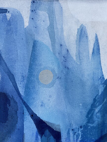 "Blues" tavla akryl orginal