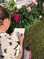 "Eget datum" "Rita blommor på massor av olika sätt"