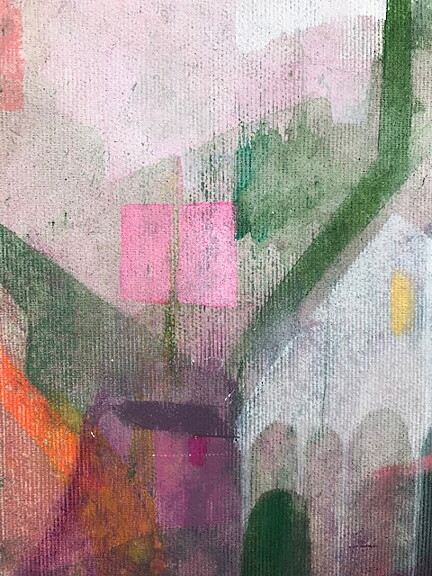 Såld! Little Brooklyn, TAVLA AKRYL ORGINAL