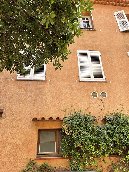 Såld! akvarell "Frankrike, Antibes" tavla orginal av Maria C Bernhardsson