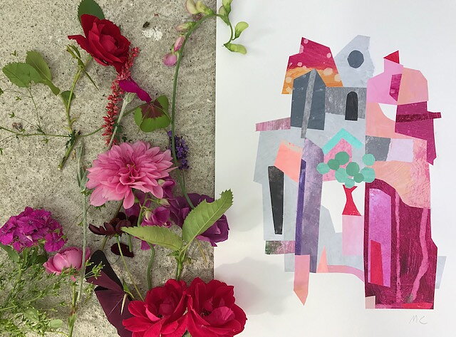 Collage "Eucalyptus"