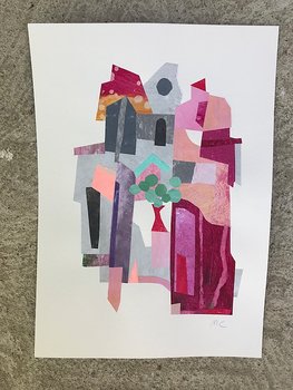 Collage "Eucalyptus"