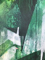 "Green Day 1", tavla akryl orginal