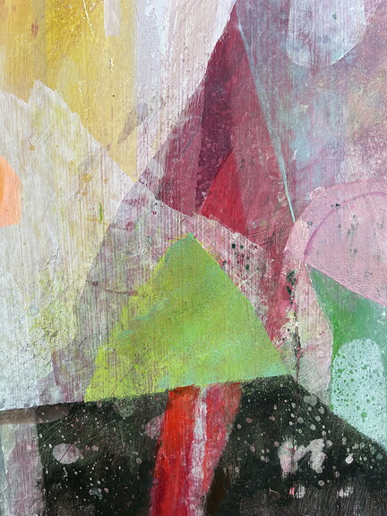 "Rainbow 2", tavla akryl orginal