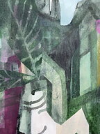 "Botaniska trädgården" /  tavla akryl orginal