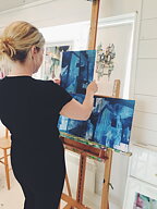 Blue 1, tavla akryl orginal
