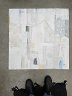 "House of light 1" AKRYLTAVLA MÅLAD AV MARIA C BERNHARDSSON, ORGINAL