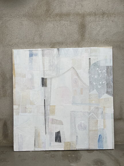 "House of light 1" AKRYLTAVLA MÅLAD AV MARIA C BERNHARDSSON, ORGINAL
