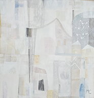 "House of light 1" AKRYLTAVLA MÅLAD AV MARIA C BERNHARDSSON, ORGINAL