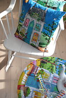 Slutsåld! Bricka "Solskenshus" 38cm från Dixie AB