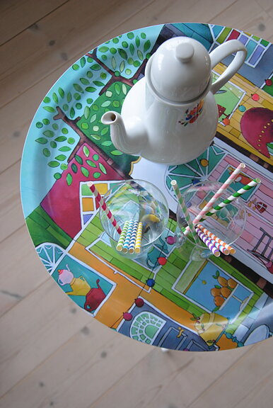 Slutsåld! Bricka "Kalas" 49cm från Dixie AB