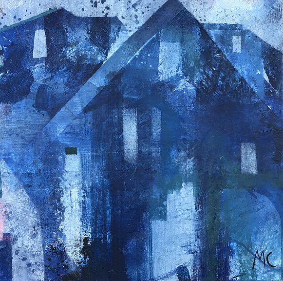 Blue 2, tavla akryl orginal