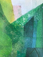 "Los Angeles and the desert 1" tavla akryl original