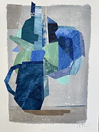 Collage "Blueberry flower" av maria c bernhardsson