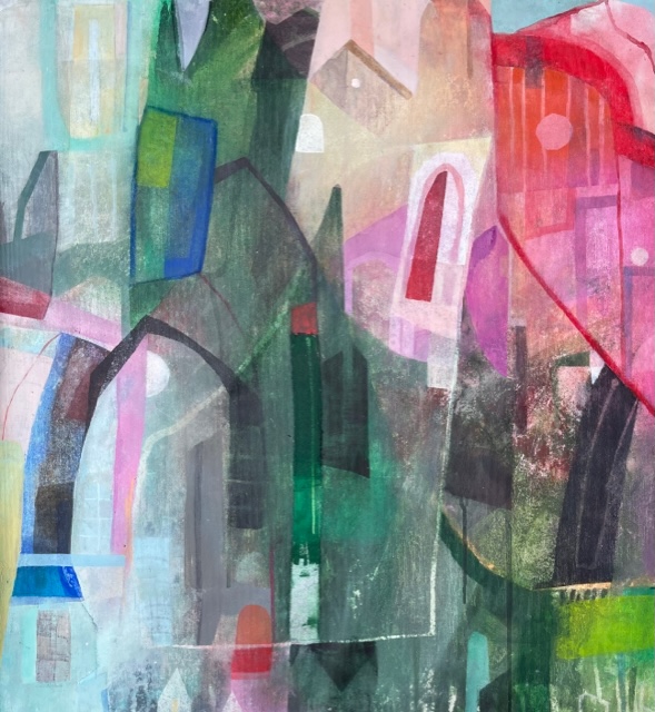 Akrylmålningar/ Acrylic paintings