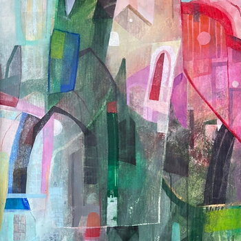 Akrylmålningar/ Acrylic paintings