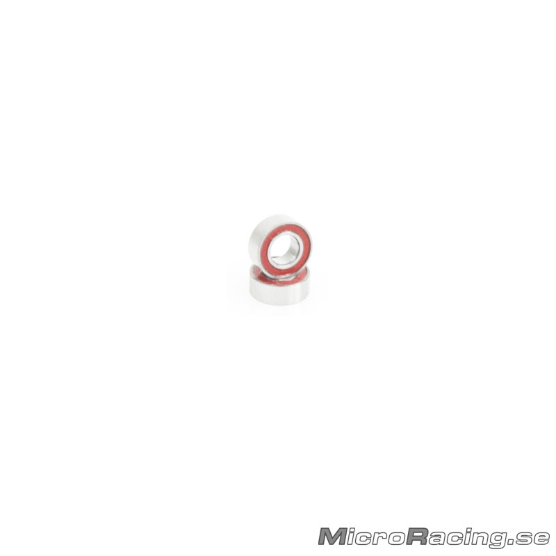 SCHUMACHER - 4x8x3mm Bearing, Rubber Sealed, 2pcs
