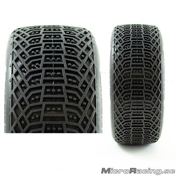 DEAL* PROCIRCUIT - I-Barrs V3 Soft, 1/8 Off Road, Preglued, Yellow Rim, 1pair