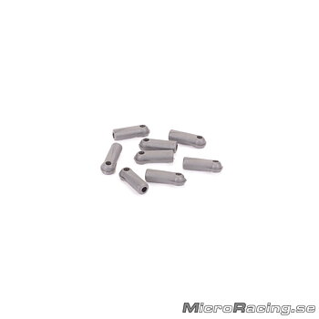 SCHUMACHER - Fluted Ball Grippa, Grey, 8pcs