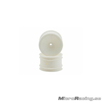 SCHUMACHER - Rims 2&4WD Rear, 1/10 Off Road, White, 1pair