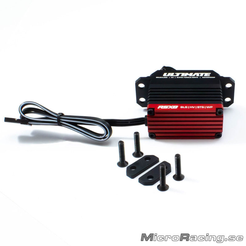 ULTIMATE - Servo RSX8 0.075s/37kg/8.4V with Stearing Servo Horn 25T - 3