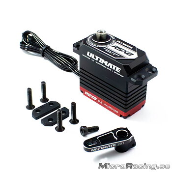 ULTIMATE - Servo RSX8 0.075s/37kg/8.4V med Styrservo Arm 25T