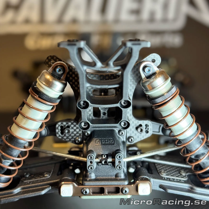 RC CARBON CAVALIERI - Kyosho MP11 Arm Insert Kit´s - Front under / 1.5 - 3