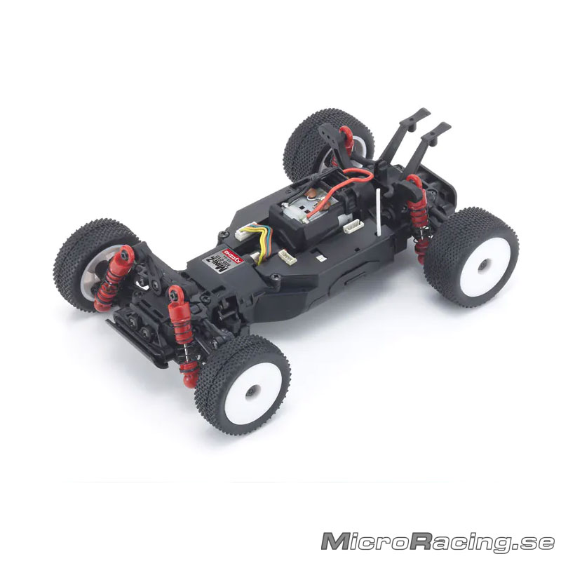 KYOSHO - MINI-Z MB010 4WD Inferno MP9 TKI Vit/Gul - Ready To Run - 4