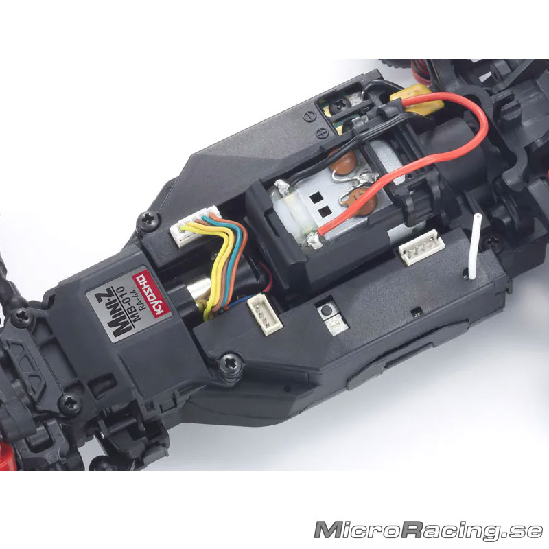 KYOSHO - MINI-Z MB010 4WD Inferno MP9 TKI Vit/Gul - Ready To Run - 7