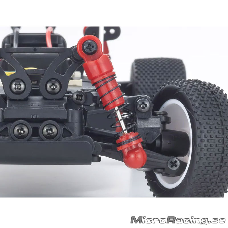 KYOSHO - MINI-Z MB010 4WD Inferno MP9 TKI Vit/Gul - Ready To Run - 8