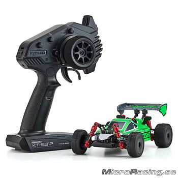 KYOSHO - MINI-Z MB010 4WD Inferno MP9 TKI Vit/Grön - Ready To Run