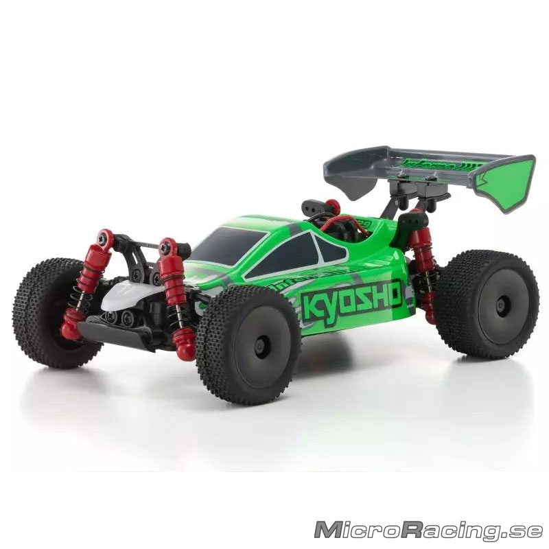 KYOSHO - MINI-Z MB010 4WD Inferno MP9 TKI Vit/Grön - Ready To Run - 2