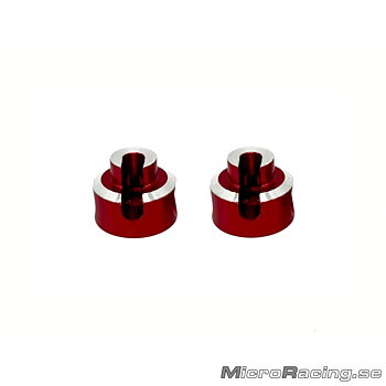 SWORKZ - Anti Roll Bar Holder, 3.0mm, Röd, 2pcs, S35-5/5E