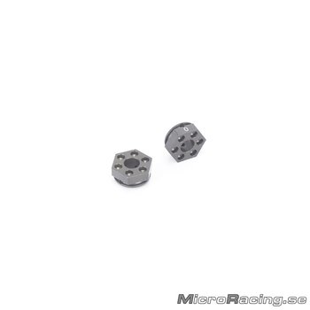 SCHUMACHER - Wheel Hex 6mm, 0, Aluminium, 1pair