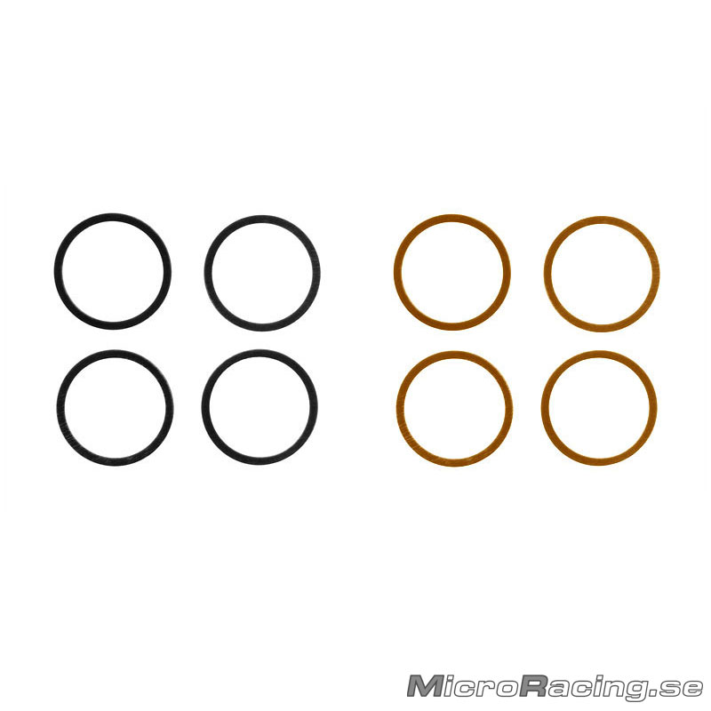 KYOSHO - 10x12x0.1/0.2mm Shims, 8pcs