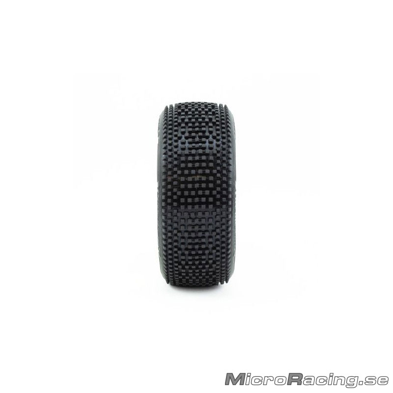 PROCIRCUIT - Hot Dices V2 Medium, 1/8 Off Road, Limmade, Vit Fälg, 1par - 3