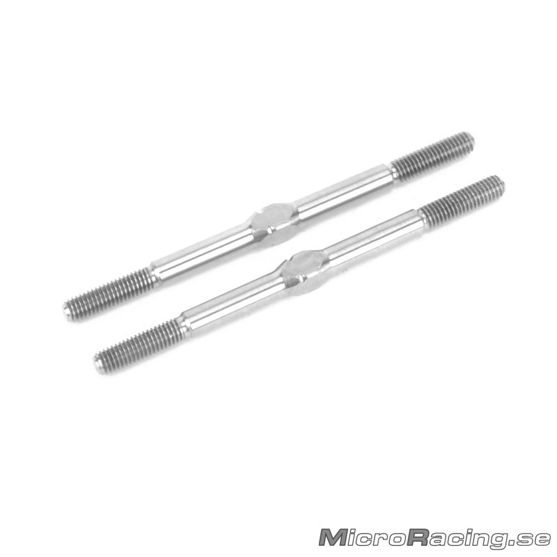 SCHUMACHER - Turnbuckle 53mm, Titanium, 1pair