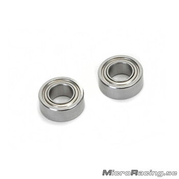 SCHUMACHER -  Pro 5x10x4mm Bearing,  "HS" Metal Sealed, 2pcs