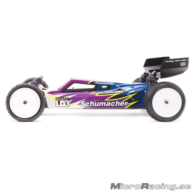 SCHUMACHER - Cougar LD3D Dirt Spec, 2WD 1/10 Off Road - KIT - 2