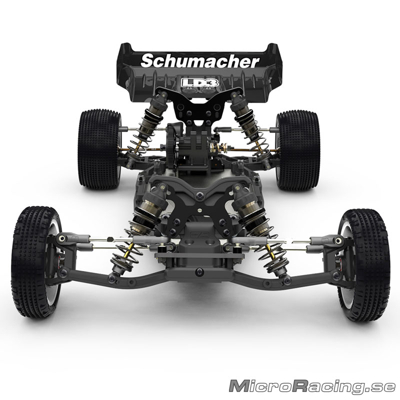 SCHUMACHER - Cougar LD3D Dirt Spec, 2WD 1/10 Off Road - KIT - 5
