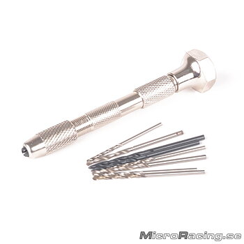 CORE RC - Kolvborrsats 1.5-2.2mm, 8 bits