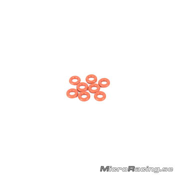 SCHUMACHER - O-Ring Shock, Silicone, 8pcs