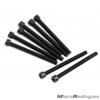 DEAL* HB RACING - M3.5x42mm Cap Head Screws, 8pcs