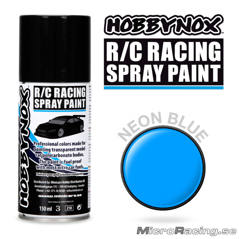 HOBBYNOX - Spray Färg, Neon Blå, 150ml