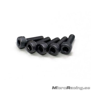 KYOSHO - M3x10mm Skruv, Cap, Insex, Stål, 5st