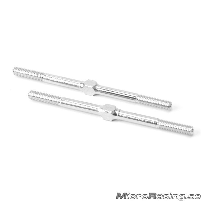 SCHUMACHER - Turnbuckle 52mm, Steel, 1pair
