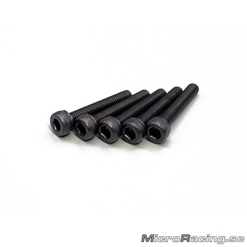 KYOSHO - M3x18mm Skruv, Cap, Insex, Stål, 5st